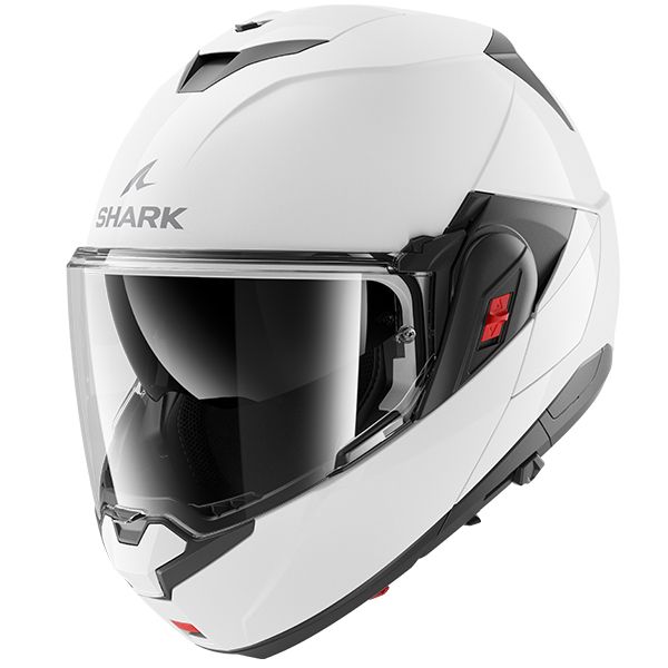 Шлем модуляр Shark Oxo Blank White Glossy