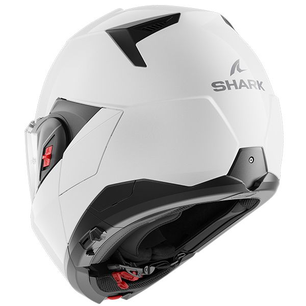 Шлем модуляр Shark Oxo Blank White Glossy
