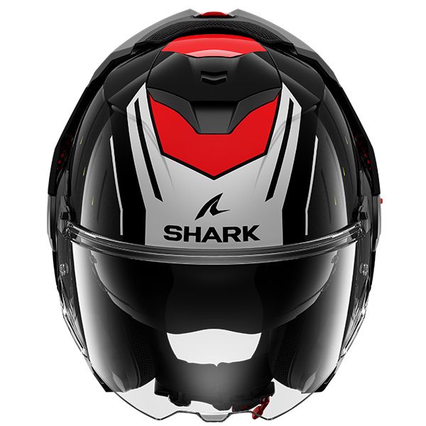 Шлем модуляр Shark Oxo Ridger Black/Silver/Red