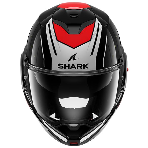 Шлем модуляр Shark Oxo Ridger Black/Silver/Red