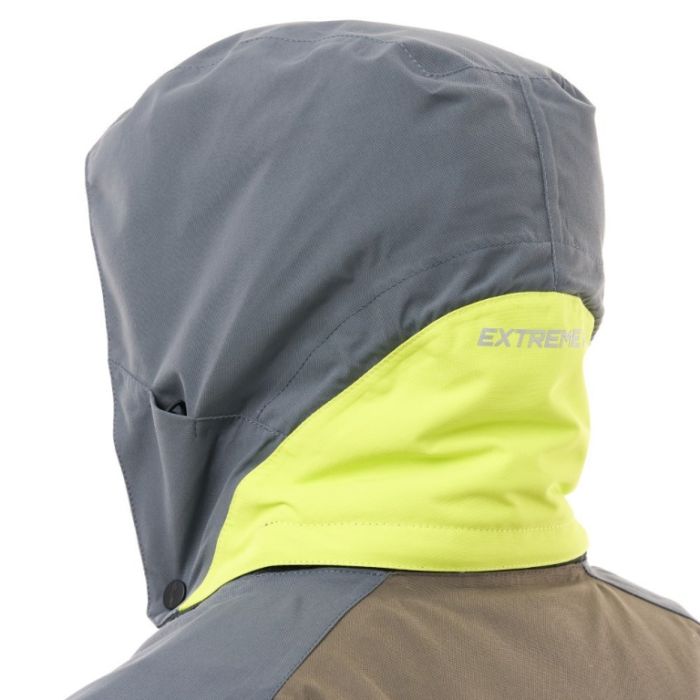 Снегоходный комбинезон Dragonfly Extreme 2.0 Man Grey - Brown - Lime Утепленный (100)