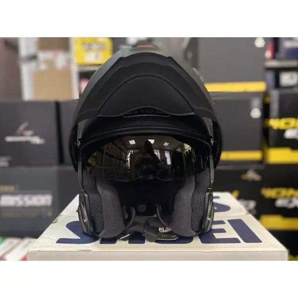 Шлем модуляр Shoei Neotec II Candy, черный матовый