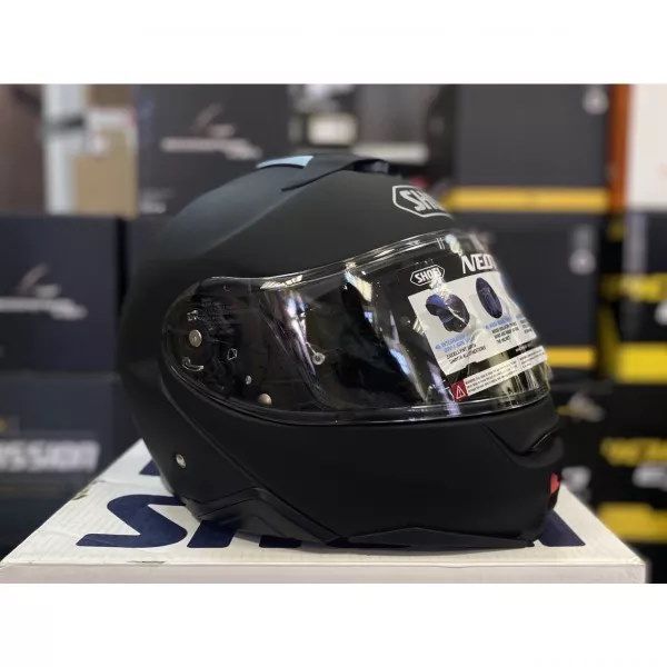 Шлем модуляр Shoei Neotec II Candy, черный матовый