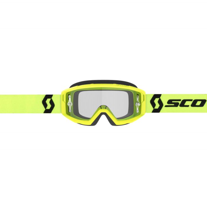 Очки Scott Primal clear yellow/black clear works