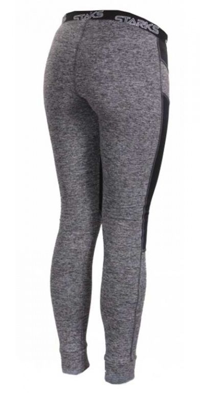Термобелье (кальсоны) женские Starks Warm Long pants Extreme черно-серые