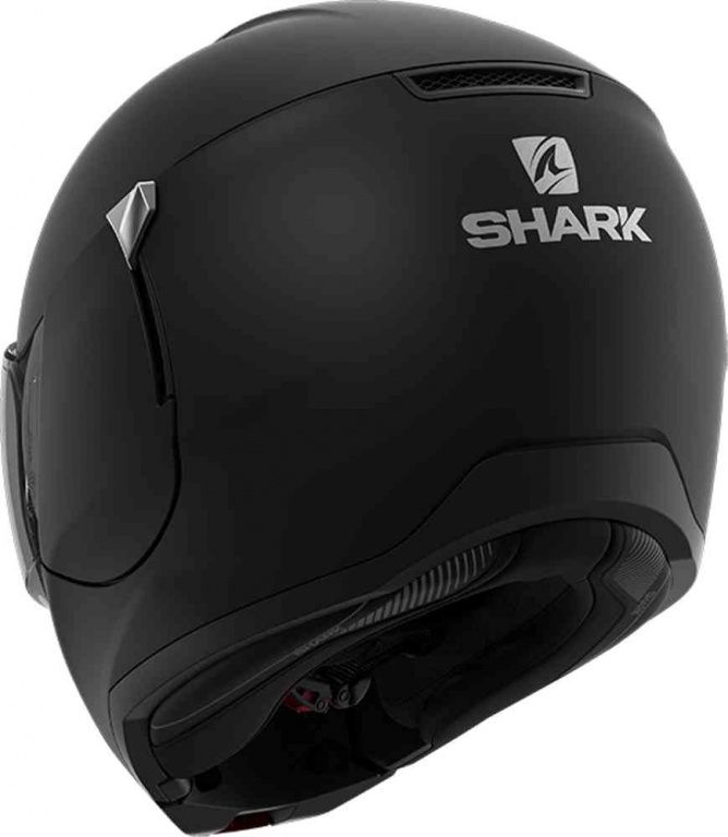 Мотошлем Shark Evojet Blank черный матовый