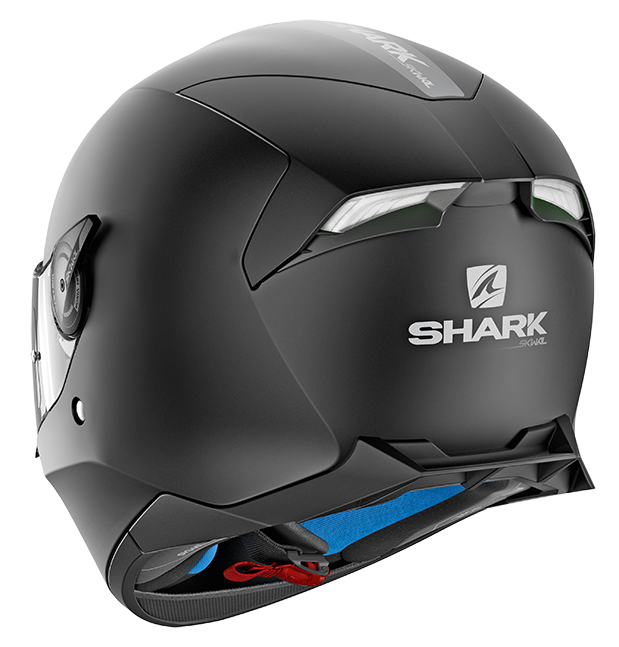 Шлем интеграл Shark Skwal 2 Blank Mat Wht Led Black Mat