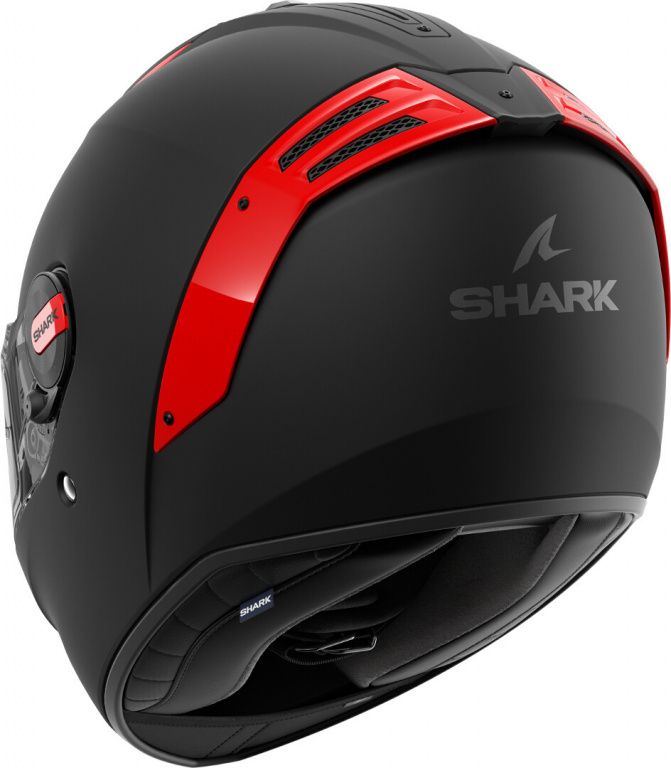 Мотошлем интеграл Shark Spartan RS Blank Красный/Черный