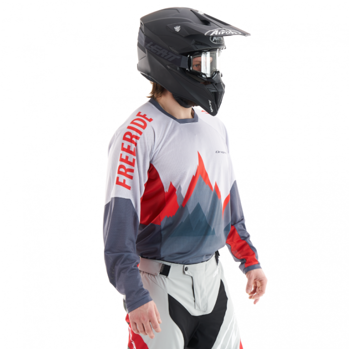Джерси Dragonfly Red - Grey 2022