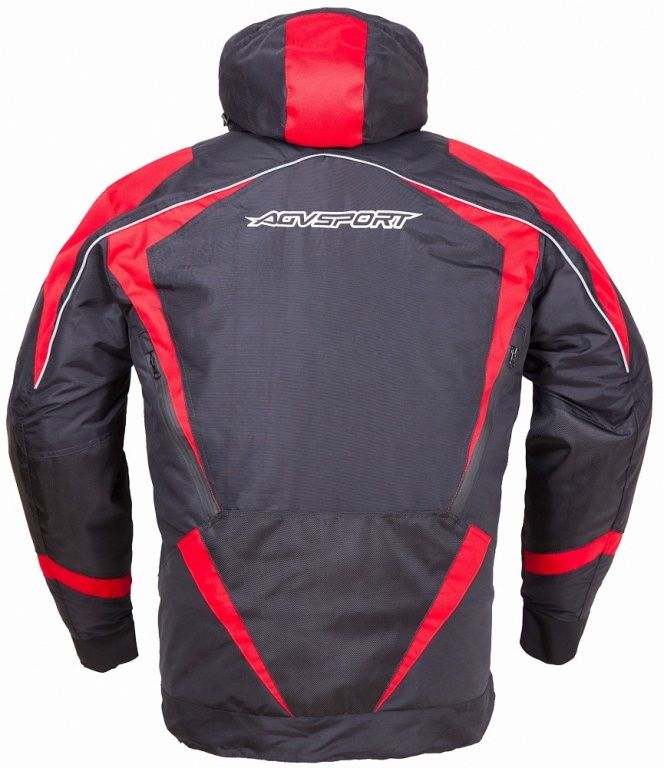 Снегоходная куртка Agvsport Arctic II,черн/красн