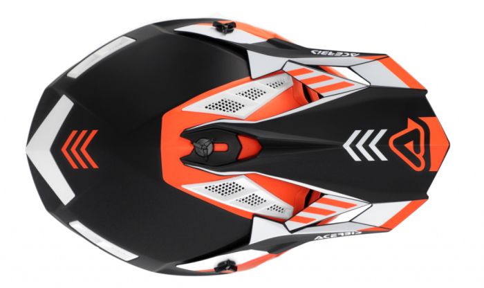 Шлем Acerbis X-TRACK MIPS 22-06 Black/Orange Fluo