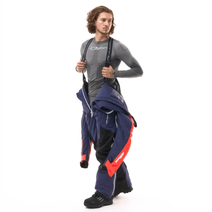 Снегоходный комбинезон Dragonfly Extreme 2.0 Man Navy Blue - Orange