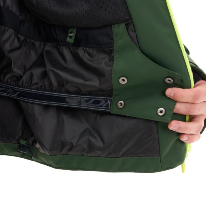 Куртка горнолыжная утепленная Dragonfly Gravity Man Khaki