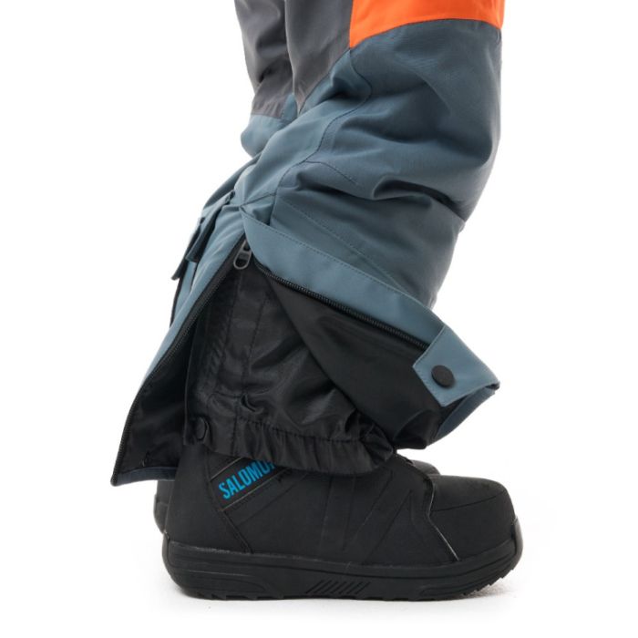 Зимний утепленный комбинезон Dragonfly Gravity Junior Grey - Orange