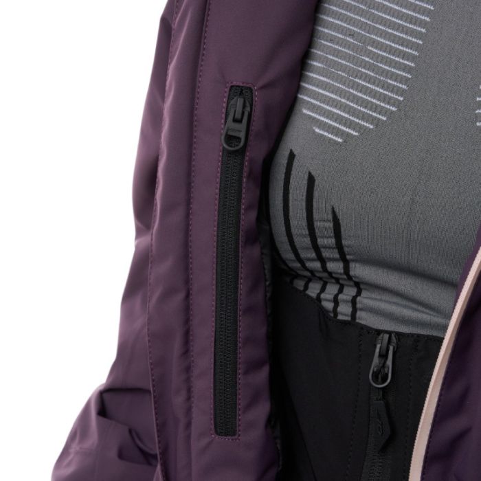 Куртка горнолыжная утепленная Dragonfly Gravity Woman Plum