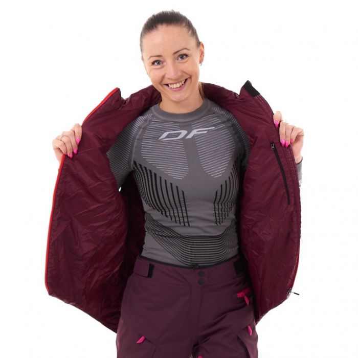 Жилет утеплённый Dragonfly VEST 200 Burgundy