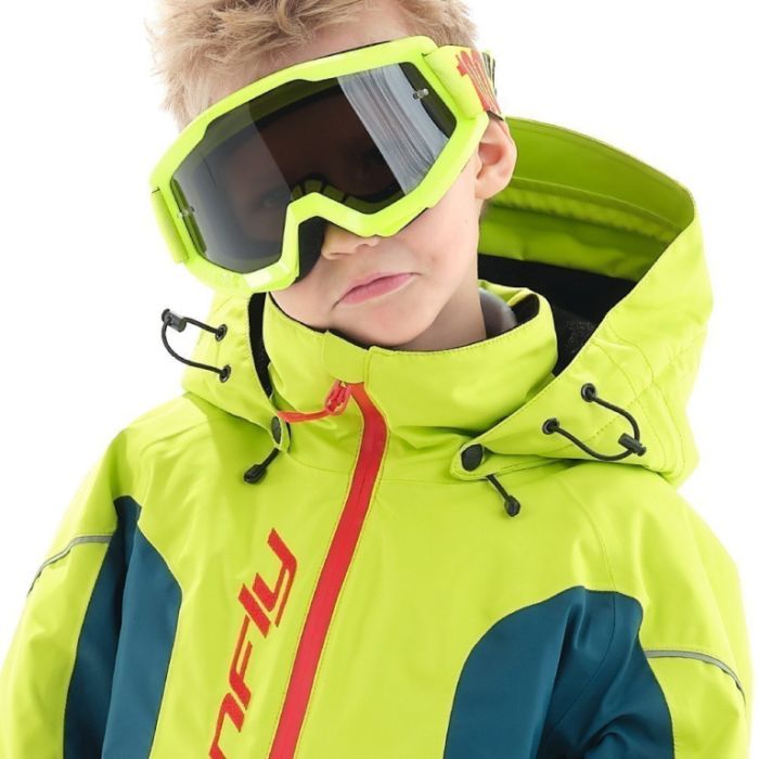 Зимний утепленный комбинезон Dragonfly Junior Gravity Olive - Dark Ocean 2023