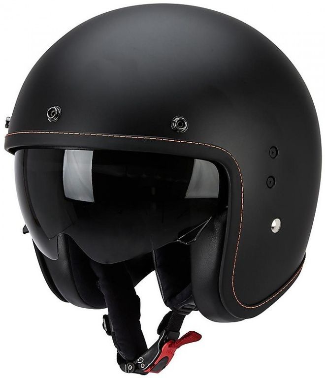 Мотошлем SCORPION EXO BELFAST EVO SOLID Черный Матовый