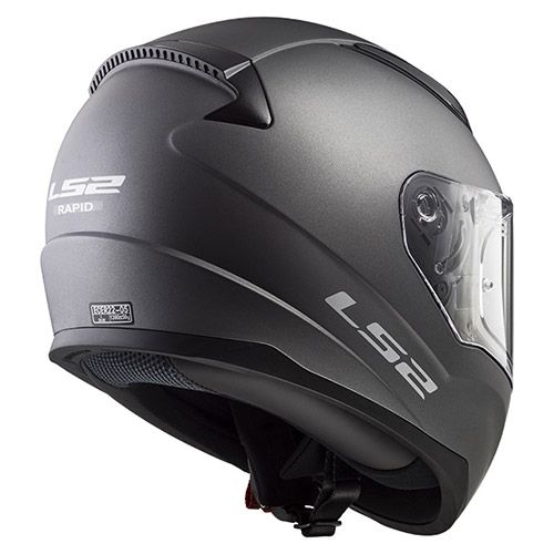 Шлем интеграл LS2 FF353 Rapid Titanium Matt