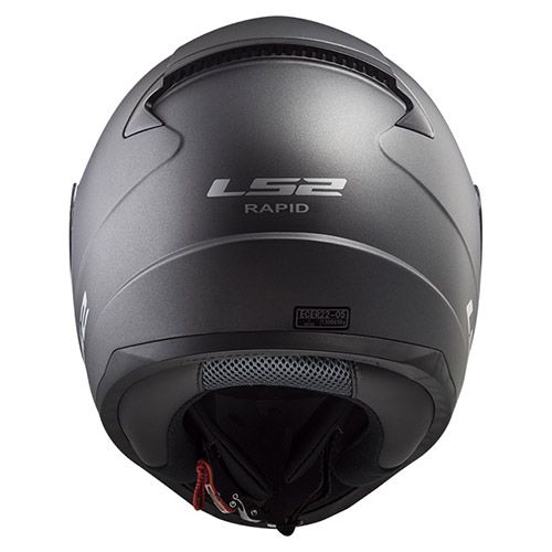 Шлем интеграл LS2 FF353 Rapid Titanium Matt