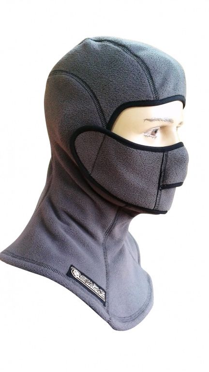 Подшлемник Starks Balaclava Fleece Collar Open, серый