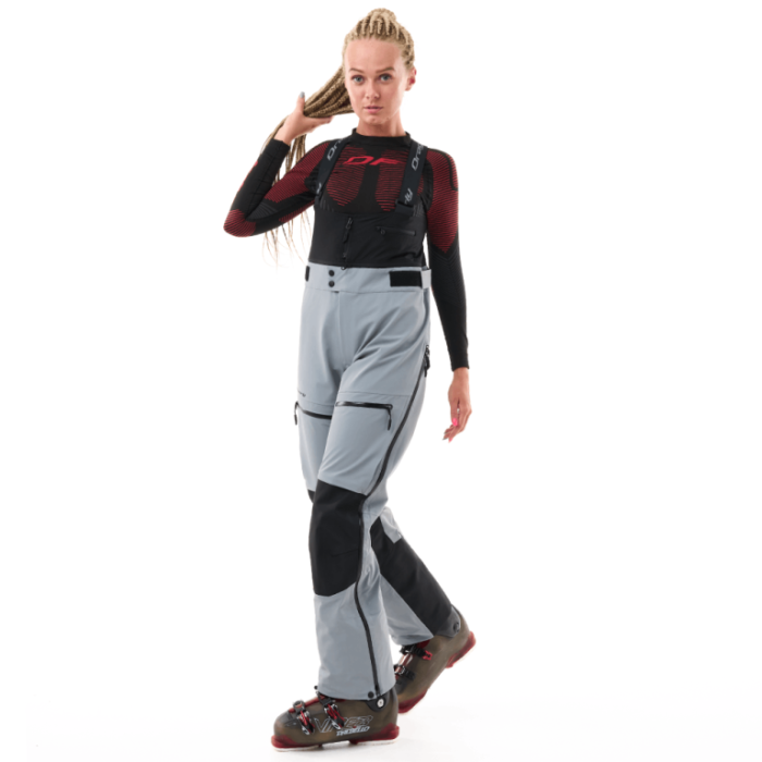 Брюки женские сноубордические Dragonfly Freeride Pro Woman Grey