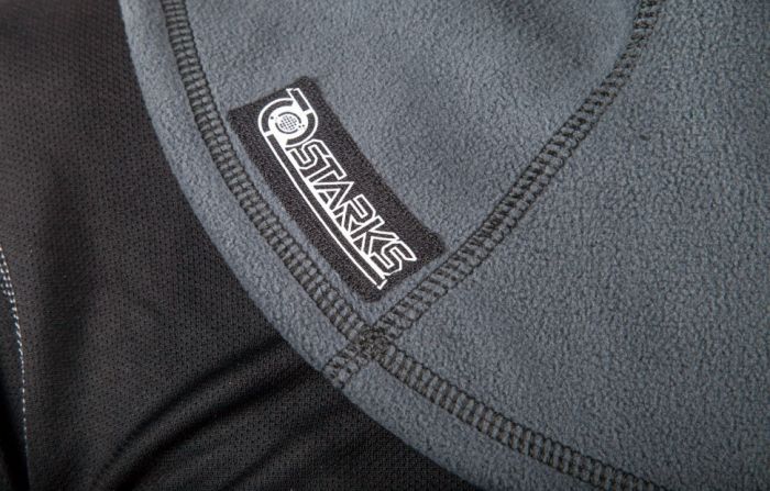 Подшлемник Starks Balaclava Fleece Collar Open, серый