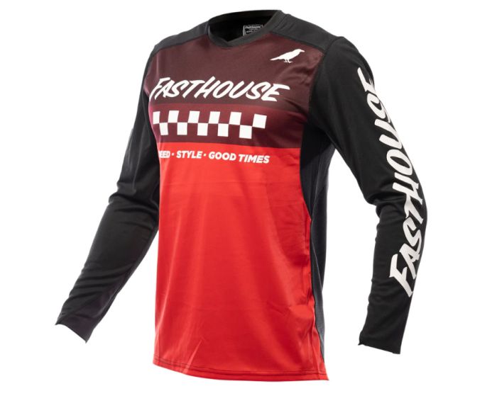Джерси Fasthouse Grindhouse Red-Black