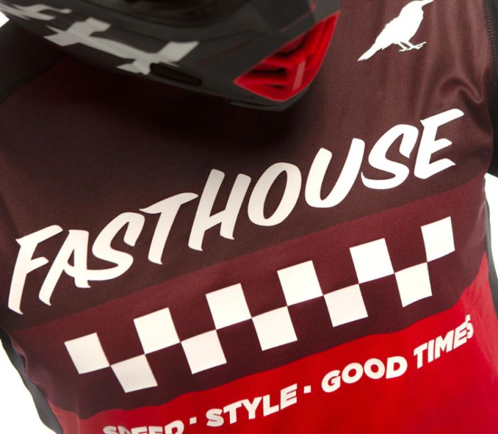 Джерси Fasthouse Grindhouse Red-Black