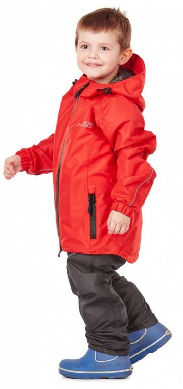 Дождевой детский комплект Dragonfly Evo Kids (куртка,штаны) Red