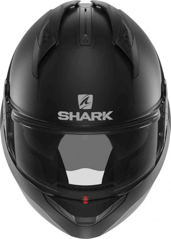 Шлем модуляр Shark Evo-GT Blank, Черный матовый
