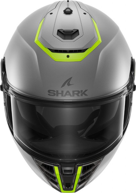 Мотошлем интеграл Shark Spartan RS Blank Матовый/Желтый/Серый