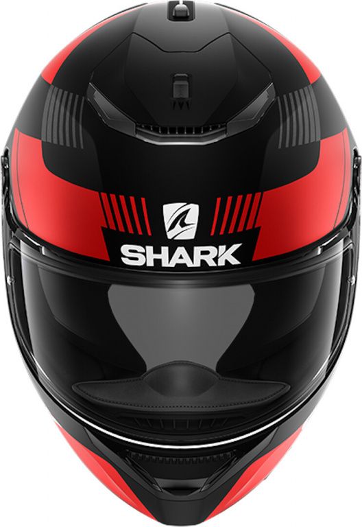 Мотошлем Shark Spartan 1.2 Strad, Черный/Красный