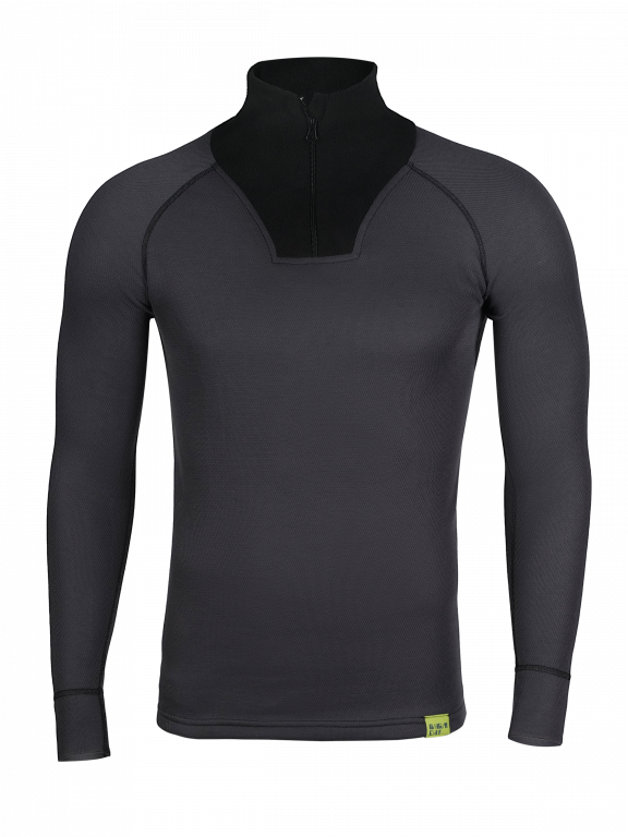 Термобелье фуфайка Warm Day Microfiber ZIP, серое