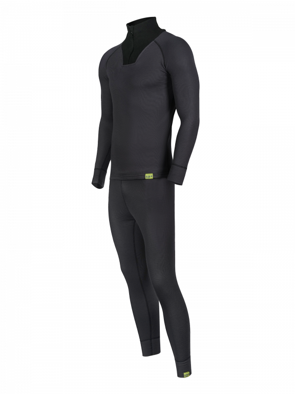 Термофуфайка WarmDay Microfiber ZIP Thermo серый