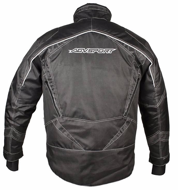 Снегоходная куртка AGVSPORT ARCTIC черная