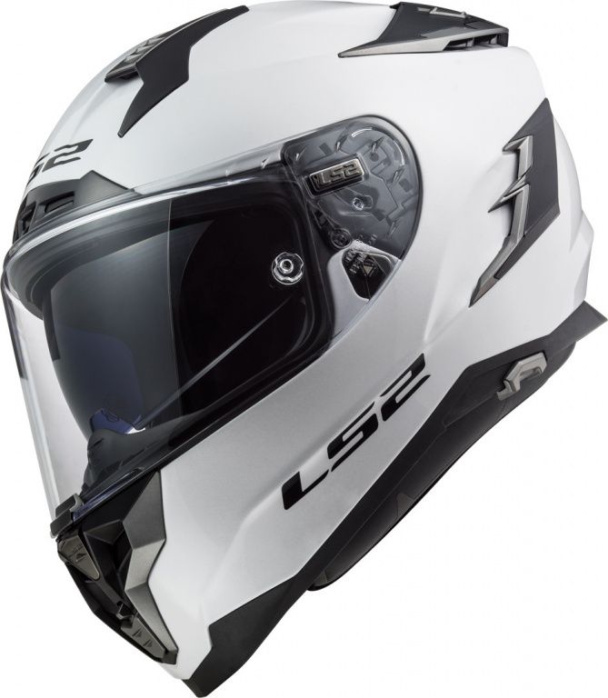 Шлем интеграл LS2 FF327 Challenger Solid, Gloss White