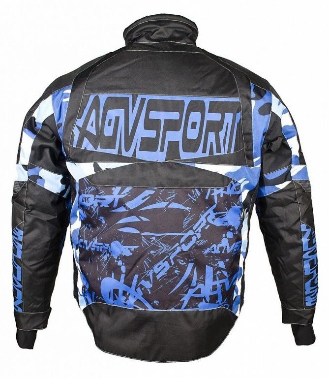 Снегоходная куртка Agvsport Taiga, черн/син.