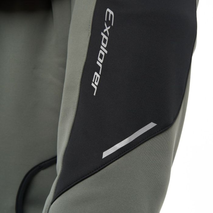 Куртка с капюшоном Dragonfly Explorer 2.0 Man Grey - Lemon 2024