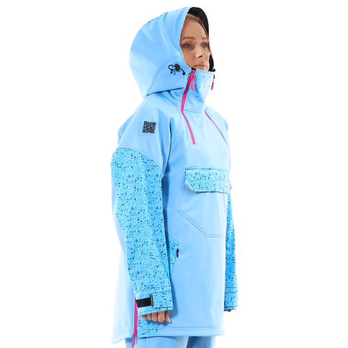 Dragonfly Куртка-анорак сноубордическая UKTUS Woman Blue-Pink