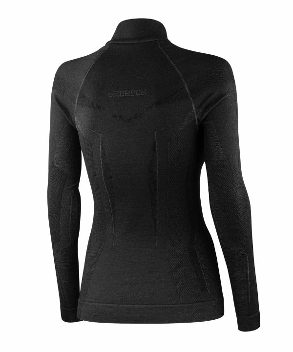Футболка женская Brubeck Extreme Merino Черный