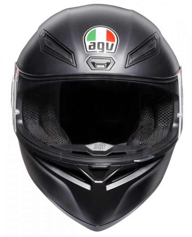 Шлем интеграл AGV K-1 Solid Matt Black