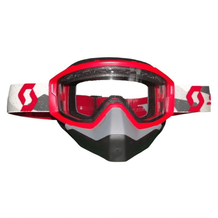 Очки SCOTT Primal Snow Cross camo white/red/clear