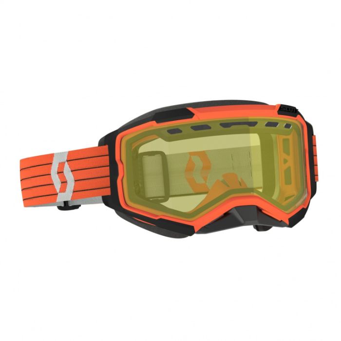 Очки SCOTT Fury Snow Cross orange/grey/yellow