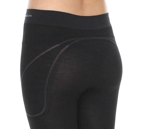 Термобелье Кальсоны женские Brubeck Active Wool, черный
