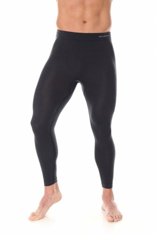 Термобелье Кальсоны мужские Brubeck Comfort Wool, черный