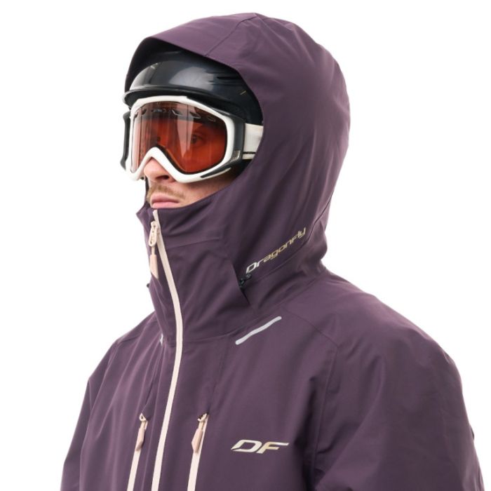 Куртка горнолыжная утепленная Dragonfly Gravity Man Plum