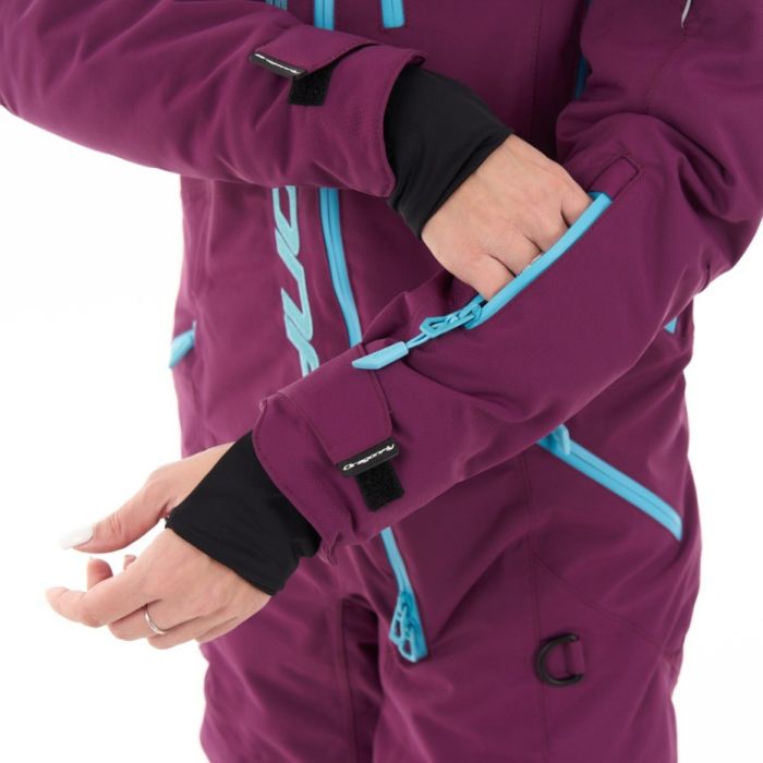 Снегоходный Утепленный комбинезон Dragonfly Extreme Woman Purple Sky 2024