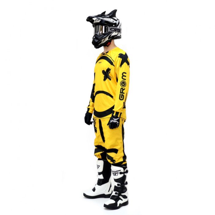 Штаны кроссовые Grom Sadman Yellow