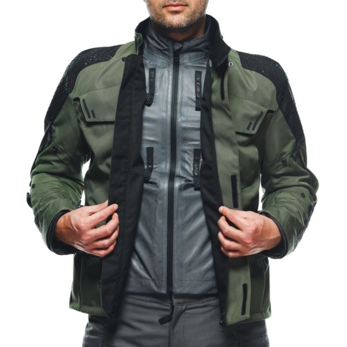 Куртка DAINESE LADAKH 3L D-DRY ARMY-GREEN/BLACK